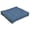 Indigo, variant on Blazing Needles Square Corded Floor Pillow with Button Tufts, 25", Indigo