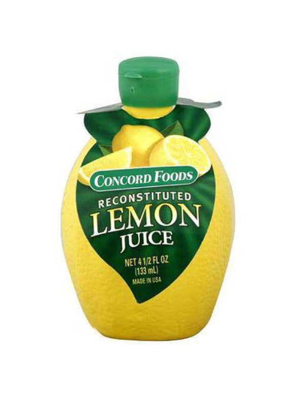 Concord Foods Lemon Juice, 4.5 oz