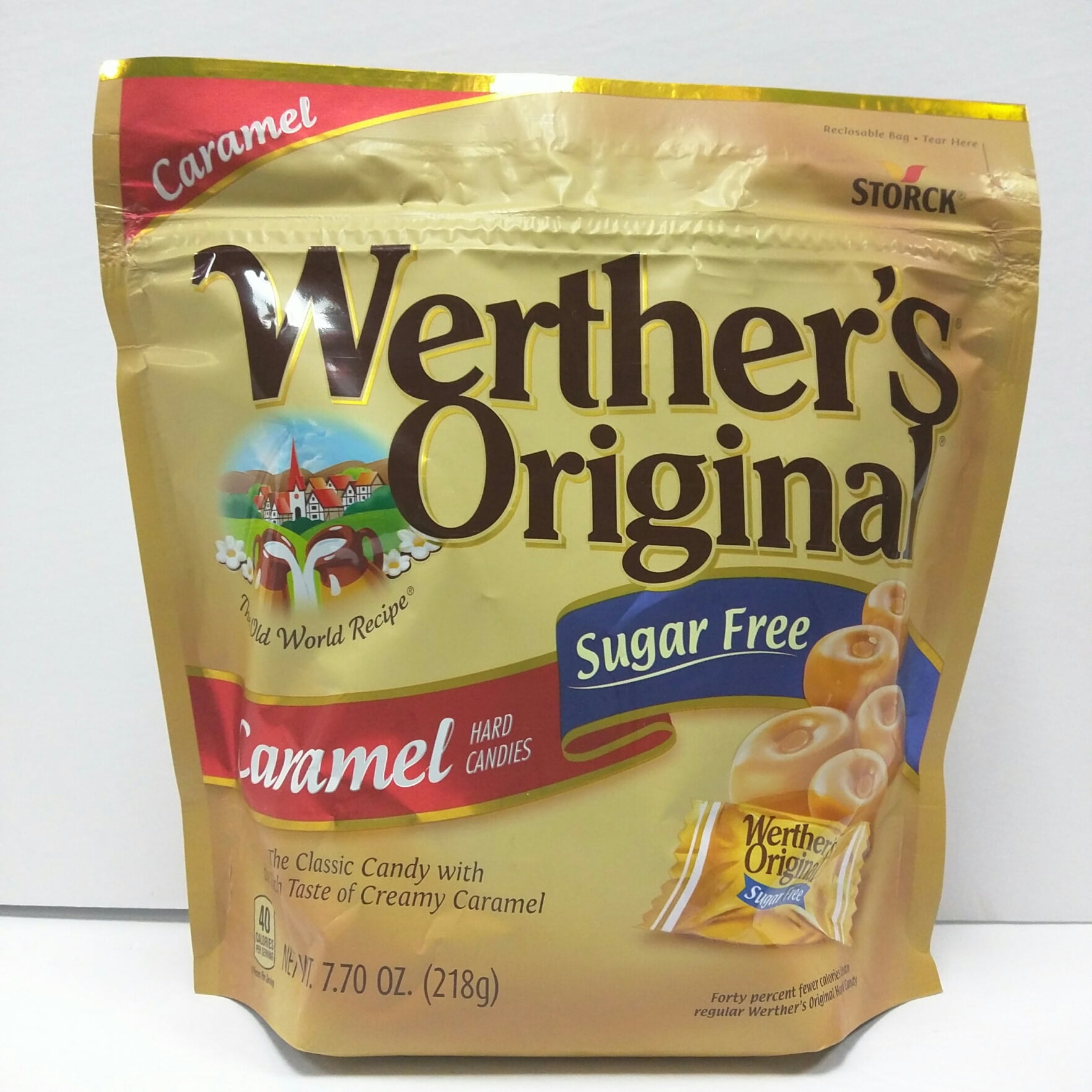 Werther's Original Sugar Free Caramels, 7.7oz by Generic