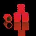 thumbnail image 3 of 4PCS Glow-in-Dark Tire Nozzle Caps, ABS Material, Universal Fit for Car Electric Vehicle, Easy Installation Modification Parts, 3 of 3