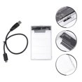 thumbnail image 4 of Boîtier SSD Transparent USB3.0 vers Sata 2,5 Pouces Sans Outil 5 Support Boîtier de Disque Dur 2 To, 4 of 4