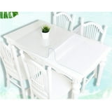 Waterproof Soft Glass Transparent Table Cover for Home Kitchen Banquet ...