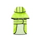 thumbnail image 5 of Methold Chubasquero reflectante de noche para mascotas, impermeable, con capucha, chaqueta de lluvia, ropa impermeable, actividad para caminar, Verde fluorescente S 2piezas, 5 of 6