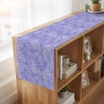thumbnail image 6 of Table Runners 70 Inches Long Dress Scarves, Purple Flowers Farmhouse Coffee/Dining/Kitchen Table Decor, Holiday Table Runner, Spring Vintage Flowers Country Plants 13x70 Inch, 6 of 9