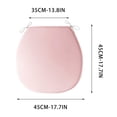 thumbnail image 3 of Velvet Seat Cushion High-Density Foam Chair Pad with Non-Slip Straps Washable Zippered Design Ideal for Office Desk, Dining and Makeup Vanity Chair(45 * 45cm), 3 of 8