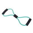 thumbnail image 3 of Tubo de banda de resistencia verde para ejercicios de fitness, yoga y gimnasio, 3 of 8