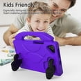 thumbnail image 2 of Funda de EVA a prueba de golpes con soporte para el pulgar para Samsung Galaxy Tab A7 Lite T220/T225 (negra), 2 of 5