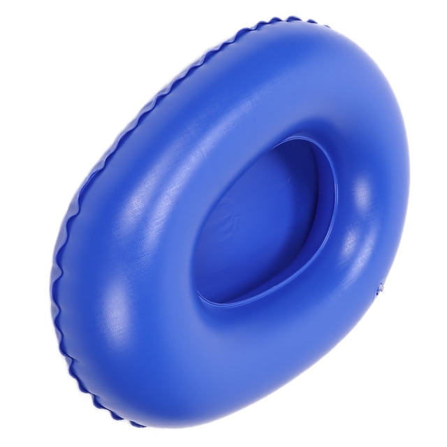 Portable Air Bedpan, Soft PVC Skin Friendly Comfortable Double Layer Air Inflatable Potty High Density Firm Strong For Home Use
