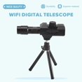 thumbnail image 4 of Telescopio Digital WiFi Lente Objetivo de Gran Apertura 70 X Fotos 2MP Videos Monocular Posicionamiento Detective MóVil, 4 of 5