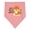 Mauve and Natural, variant on Inktastic Just a Wee Bit Wild Cute Tiger Cub Baby Bandana Bib