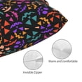 thumbnail image 5 of Salouo Colorful Pumpkin Faces Pattern Pillow Cases,1PC Pillow Covers with Envelope Closure Decorative Pillow Case for Bed Couch,Pillows Not Included-14"x20", 5 of 6