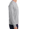thumbnail image 3 of Hanes Essential Tee Shirt Long Sleeve Cotton, Sizes S-3XL, 3 of 5
