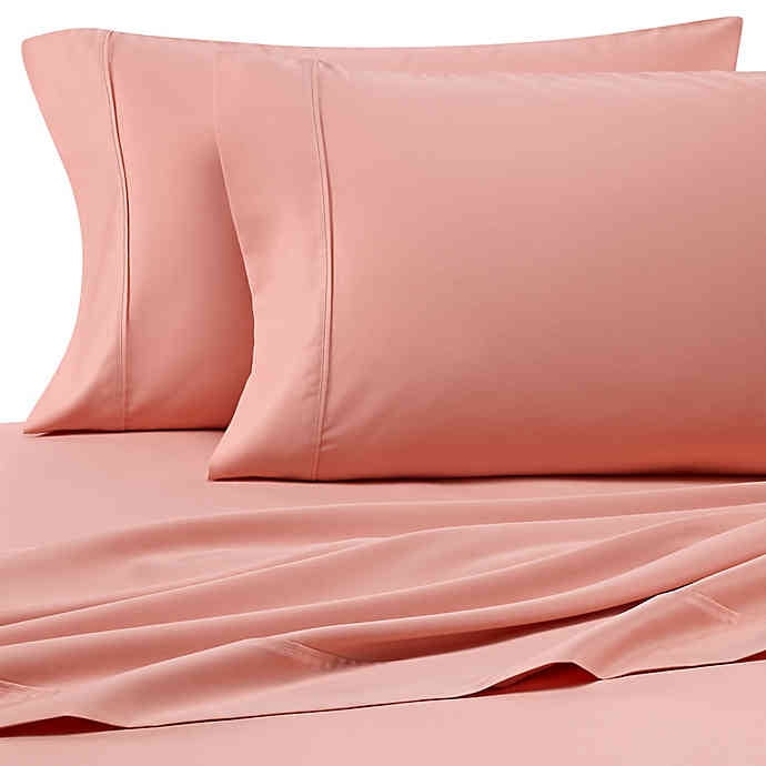 Heartland Homegrown 400 Thread Count Standard Pillowcases In Peach