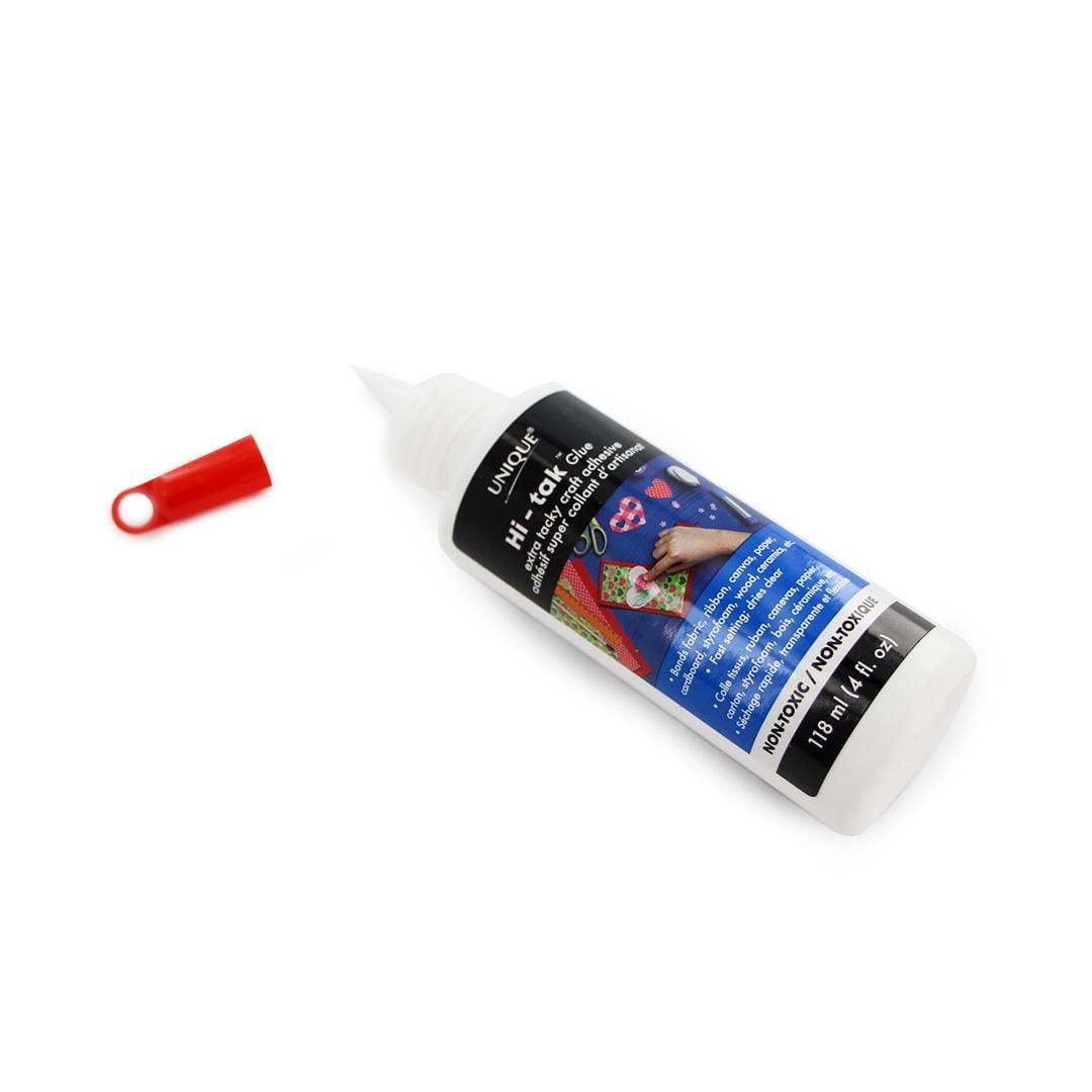 HI-TAK Glue, Extra Tacky Craft Adhesive - 118ml (4 fl. oz), 118 mL