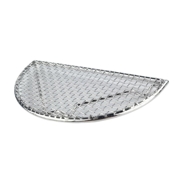 jinwen Japanese Semicircle Net Barbecue Grill Mesh Rack for Restaurant Camping Fish 20cmx10cmx1.5cm