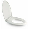 thumbnail image 3 of LumaWarm Heated Nightlight Elongated Toilet Seat - Biscuit, 3 of 7