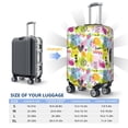 thumbnail image 4 of Kdxio Tropical Pineapples Pattern Luggage Cover for Travel,Elastic and Durable,Fits 18-32 Inch,Anti-Scratch Suitcase Protector-No luggage included, 4 of 5