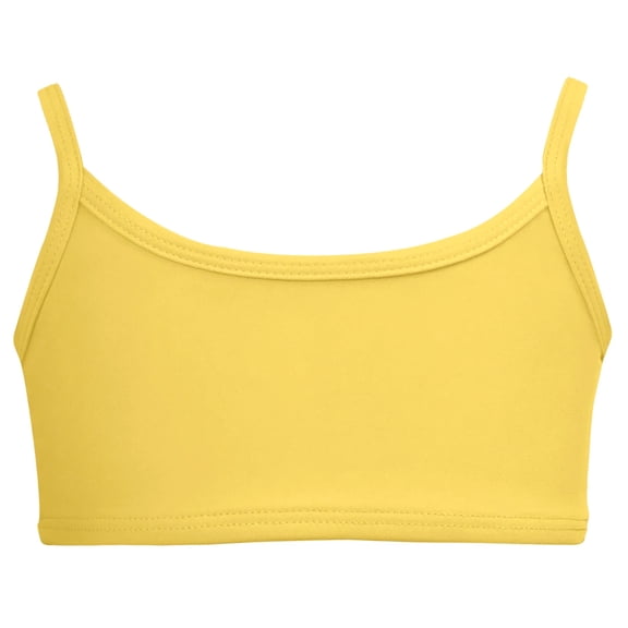 Girls UPF 50  Bikini Swim Top | Yellow