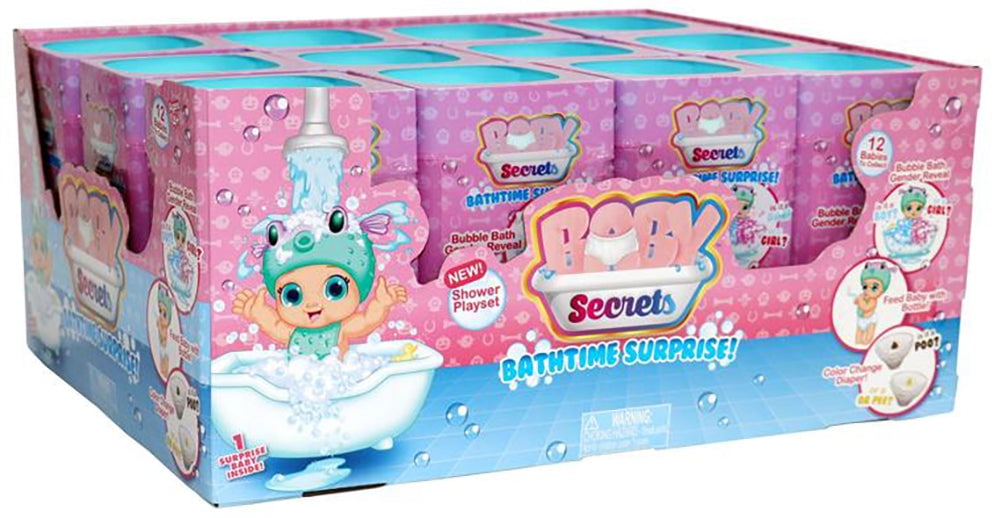 Baby secrets bath time cheap playset