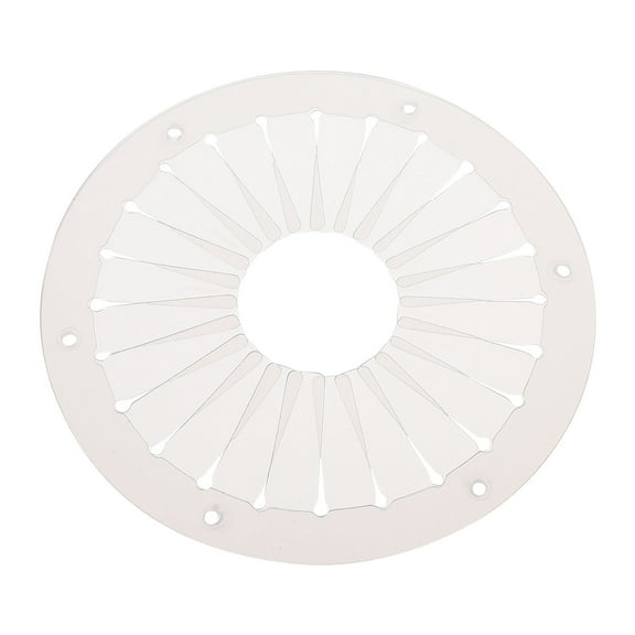 LOLIPPYY Durable White Ribbon Pleating Tool for DIY Projects Made of Safe PP Material  Ideal for Ribbon Ornaments