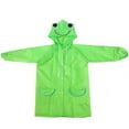 thumbnail image 2 of Toddler Kids Rain Suit For Toddler Boys And Girls One Piece Raincoat Waterproof Coverall Lightweight Rainwear Green One Size, 2 of 6