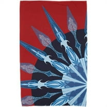 Simply Daisy 30" x 60" Sailor's Delight Geometric Print Beach Towel