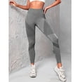 thumbnail image 6 of Resistance Band Leggings, Leggings with Resistance Bands Built in for Yoga, Gym Gray S, 6 of 6