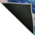 thumbnail image 3 of Addison Rugs Chantille Indoor/Outdoor Transitional Floral Navy Washable Rectangle Rug, 10' x 14', 3 of 6