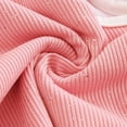 thumbnail image 6 of BOBOGOJP Women's One Piece Swimsuit Ribbed Open Back Bathing Suit Tummy Control Scoop Neck Adjustable Straps High Cut Swimwear Pink for Size M, 6 of 9