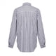 thumbnail image 5 of Camisas A Rayas con Botones para Mujer, Blusas Casuales de Larga con Cuello en V y Bolsillos Negro M, 5 of 7