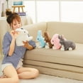 thumbnail image 3 of 28/38CM Realistic Cute 5 Colors Plush Rabbits Fur Lifelike Animal Easter Bunny Simulation Rabbit Toy Model Kids Birthday Gift, 3 of 5