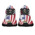 thumbnail image 5 of California American Flag Shoes Women's Fashion Sneakers Tennis Running Shoes for Men Women Black Size 9, 5 of 7