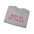thumbnail image 3 of Soy Sauce Sweatshirt Gifts Crew Neck Shirt Long Sleeve Unisex, 3 of 7