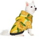 thumbnail image 2 of Fotbe Yellow Limes Sudadera con Estampado para Perros Pequeños – Suéter con Capucha para Mascotas, Tela Suave de Forro Polar con Bolsillo-Medium, 2 of 7