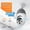 White, variant on Automatic 1920P WiFi Security Camera, 360° Panoramic Rotation, AI Motion Detection, Two-Way Audio, Night Vision