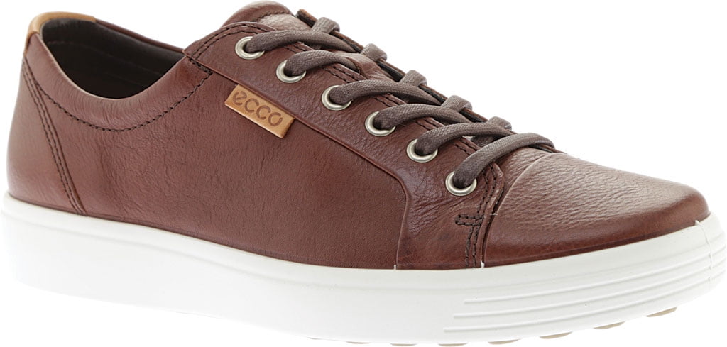 ecco leather trainers