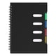 thumbnail image 1 of GOOHOCHY Cuaderno de hojas sueltas, carpeta de papel forrada, diario, planificador, 1 ud., 1 of 8
