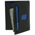 thumbnail image 5 of Alpine Swiss Men RFID Leather Wallet Slim Front Pocket Wallet Business Card Case, 5 of 6