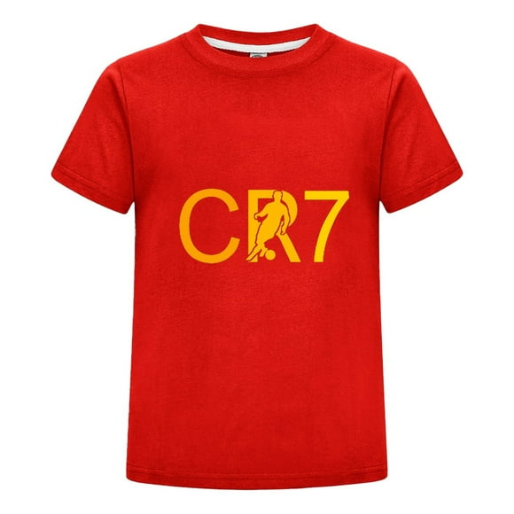 Camiseta Infantil CR7 de Verano | Estilo Futbol con Estampado