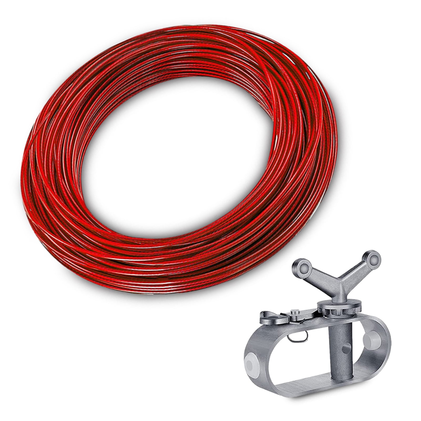 Pool Cover Cable and Winch Kit Winter Cover Cable Ratchet for Above