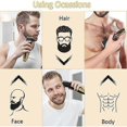 thumbnail image 3 of Professional Hair Clipper Hair Trimmer Beard Trimmer for Men Beard Trimmer Hair Trimmer Precision Trimmer Long Hair Trimmer Trimmer, 3 of 5
