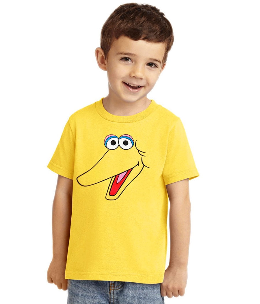 Sport Kosten kleermaker Sesame Street Big Bird Face Toddler T-Shirt - Walmart.com