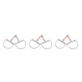 thumbnail image 2 of Methold Stainless Steel Equestrian 5 Mouth D-ring Rollers Bit Snaffle with Copper Type1 NO1, 2 of 6