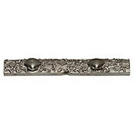 Premier Hardware Designs PHDT-2-NP Black SeaShell Tile, 1 x 6 Inch