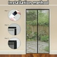 thumbnail image 6 of No Punching Magnetic Screen Door Curtain Anti Mosquito Insect Fly Bug Automatic Closing Household Ventilation Door Curtain, 6 of 7