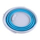 thumbnail image 4 of 1 Psc de Cubo de Almacenamiento de Agua Pieza de Cocina Reutilizable Ligero de Jardín , Redondo azul, M Macarena Cubo plegable plegable, 4 of 7