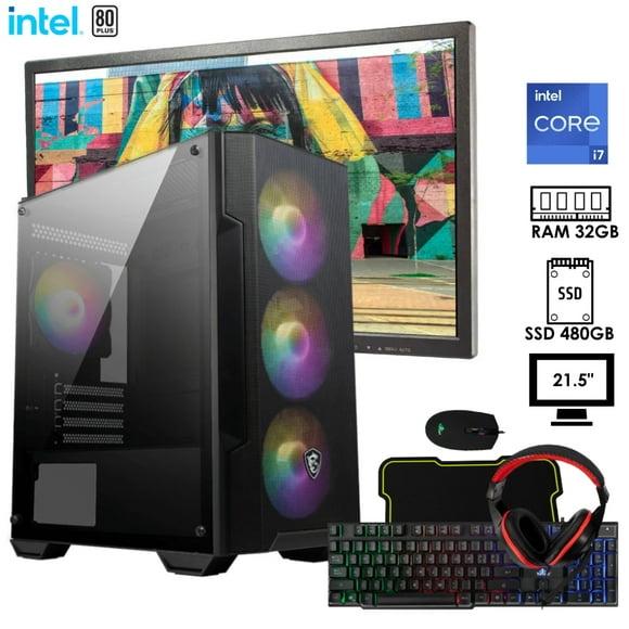 PC gamer i7 12700 Intel i7 12700F 32GB 480GB