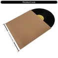 thumbnail image 3 of Pack of 10pcs Record Inner Sleeves Dustproof Record Storage Bag Container Dustproof Paper Bag, 3 of 9