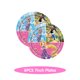 thumbnail image 3 of Disney Princess-Juego de vajilla para Decoración de cumpleaños, vasos de papel de nieve blanca, platos, mantel, globos, regalos para bebés, 3 of 5