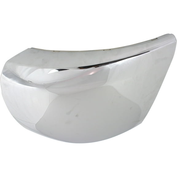 Bumper End Compatible with CHEVROLET SILVERADO 2500 HD/3500 HD 2007-2010 LH Chrome